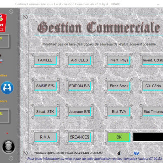 Gestion Commerciale Excel