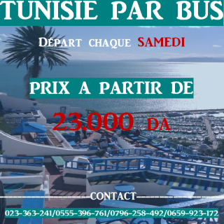 Promotion voyage en tunisie